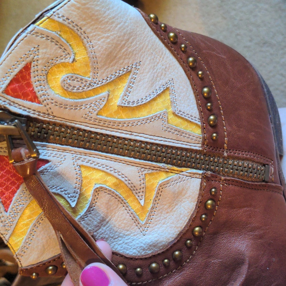 Sam Edelman Ankle Boots Studded - Picture 6 of 8